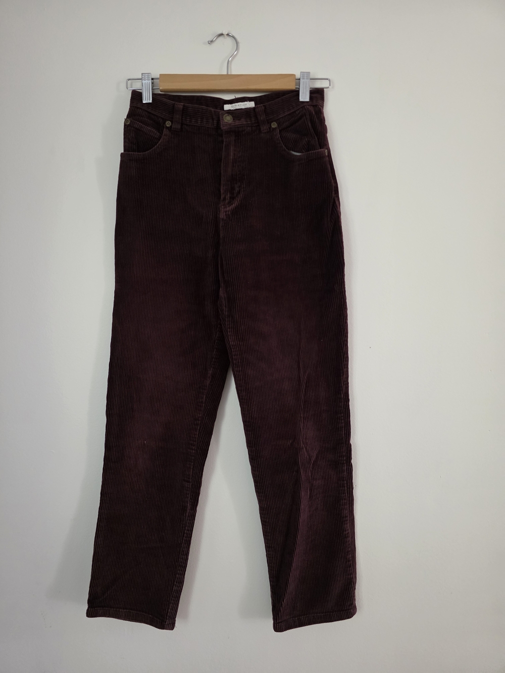 Jones New York Sport Petite Stretch Pants in Deep Burgundy